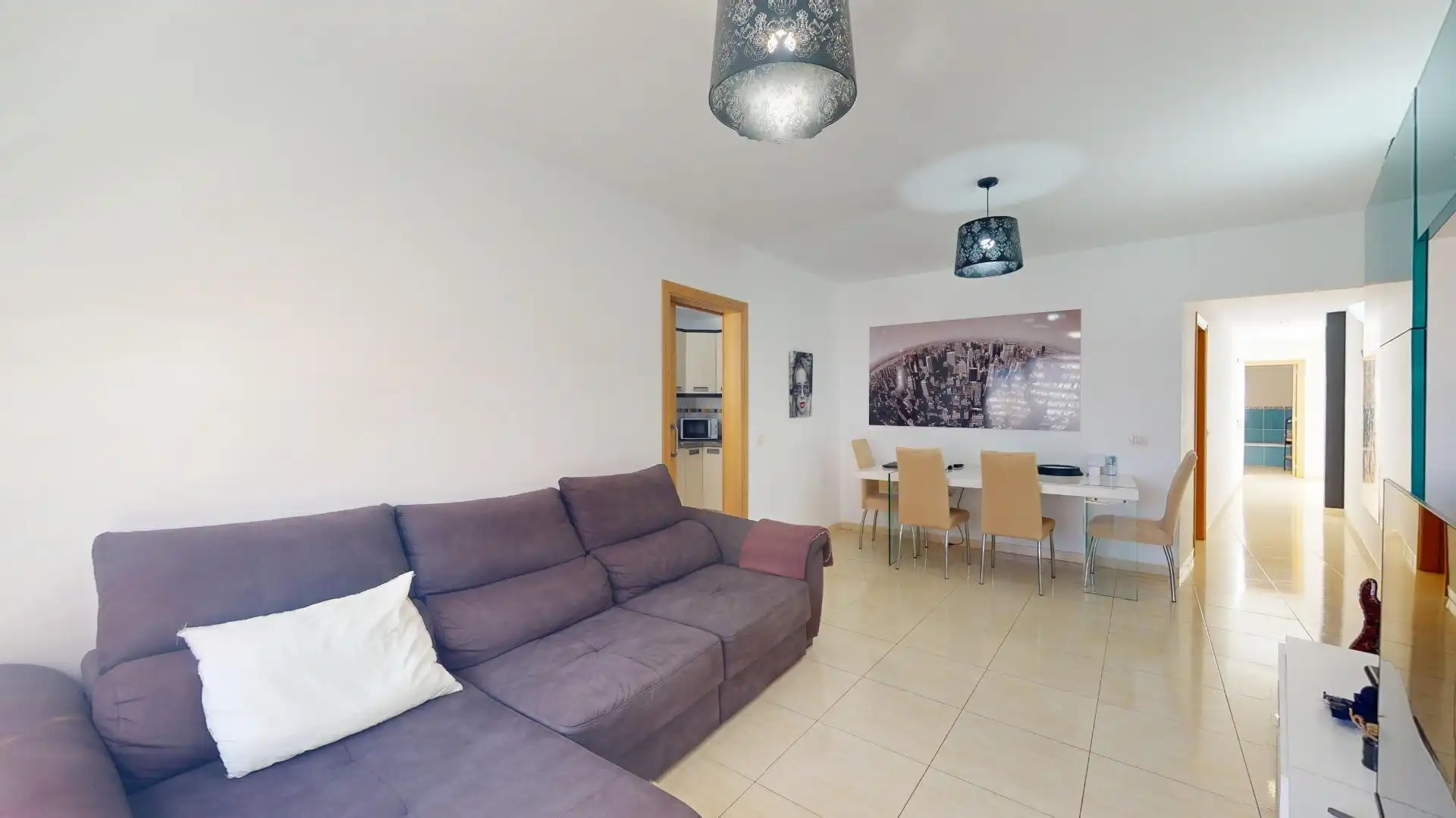 Sala de estar de Piso en venta en San Cristóbal de la Laguna con Terraza