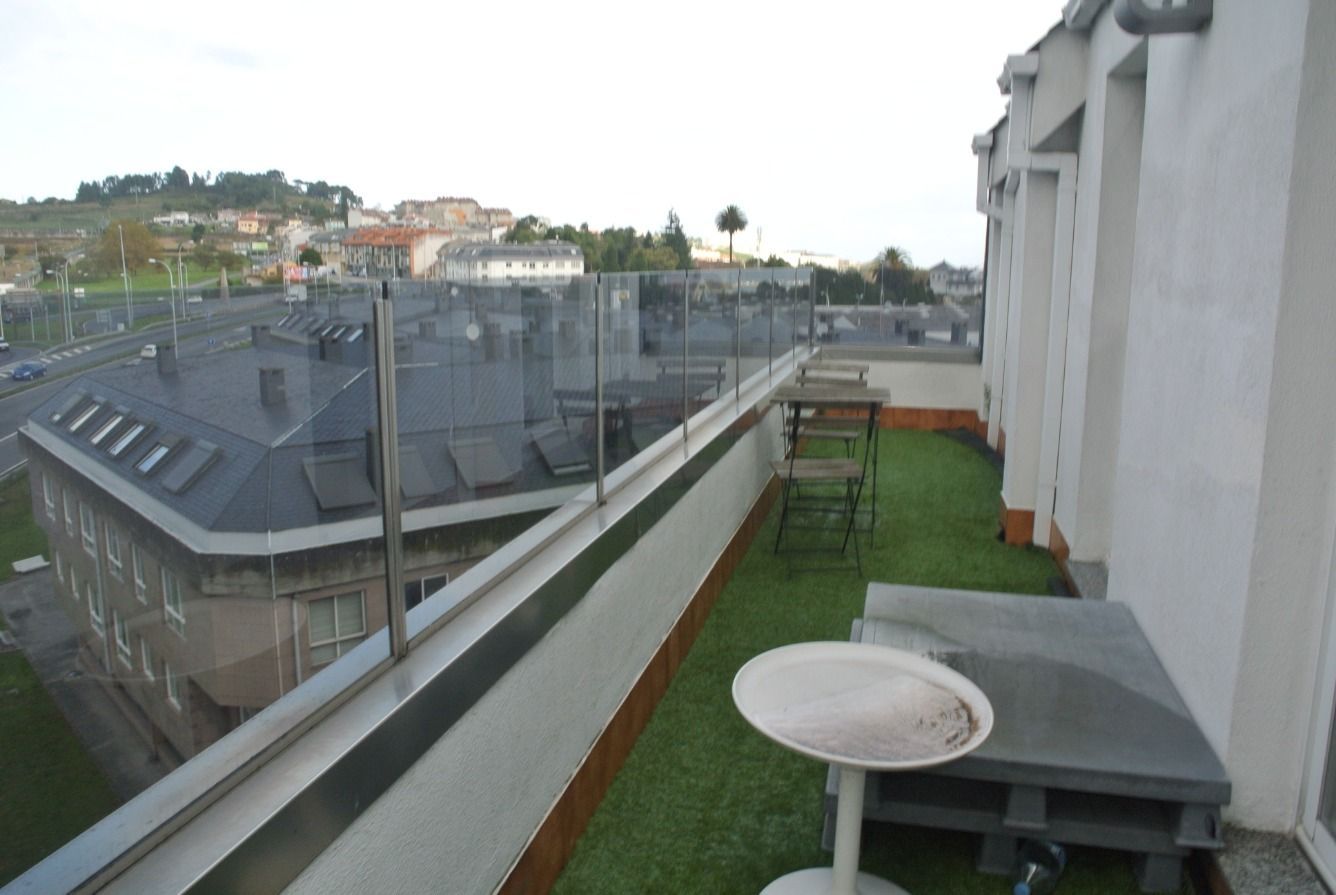 Terrace of Flat to rent in A Coruña Capital   with Heating, Parquet flooring and Terrace