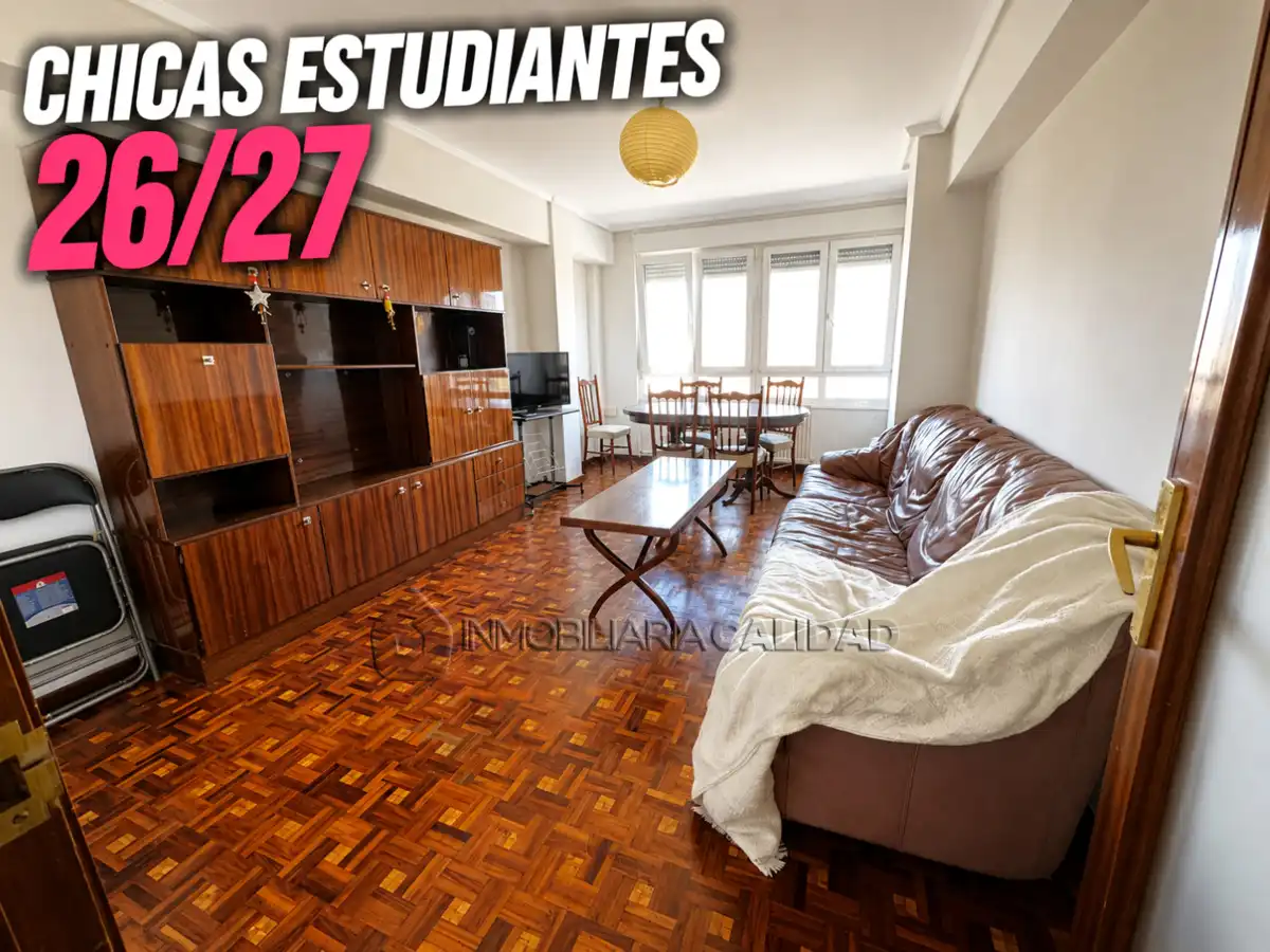 Exterior view of Flat for rent in Burgos  with Heating, Terrace and Furnished