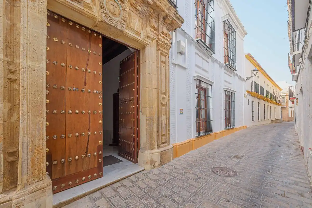 Exterior view of Flat for sale in Utrera  with Heating, Terrace and Furnished