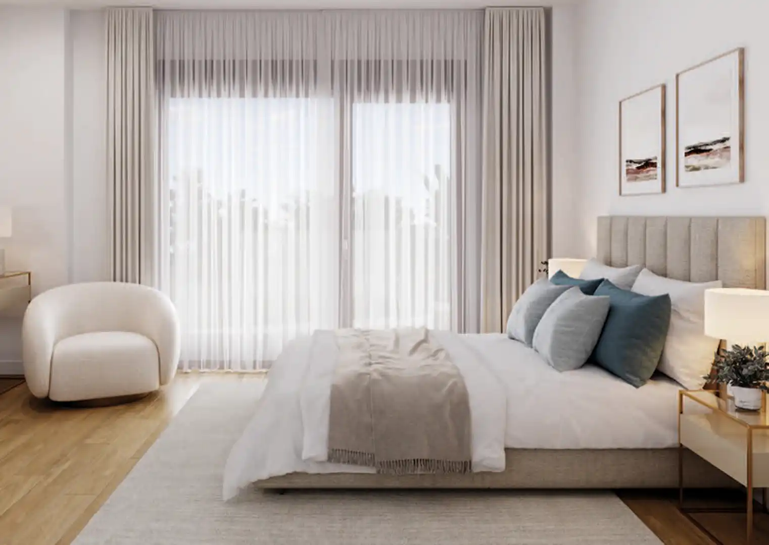 Habitación de Casa o chalet en venta en Calafell con Parquet, Terraza y Domótica