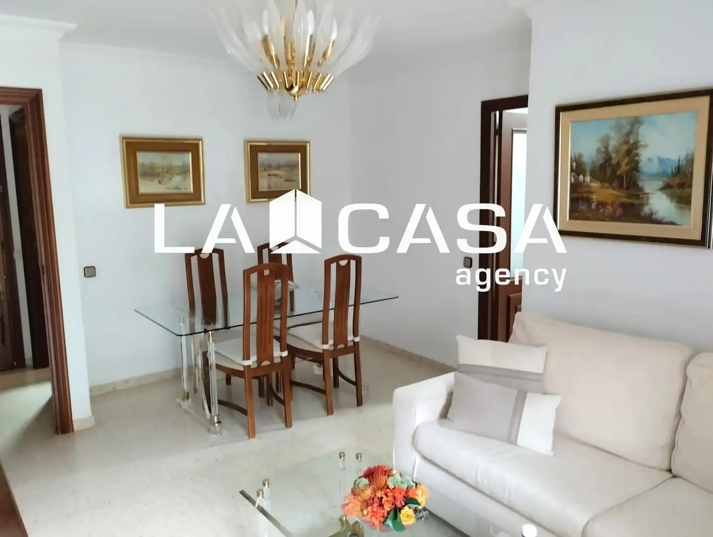 Comedor de Piso en venta en Sevilla con Terraza y Amueblado