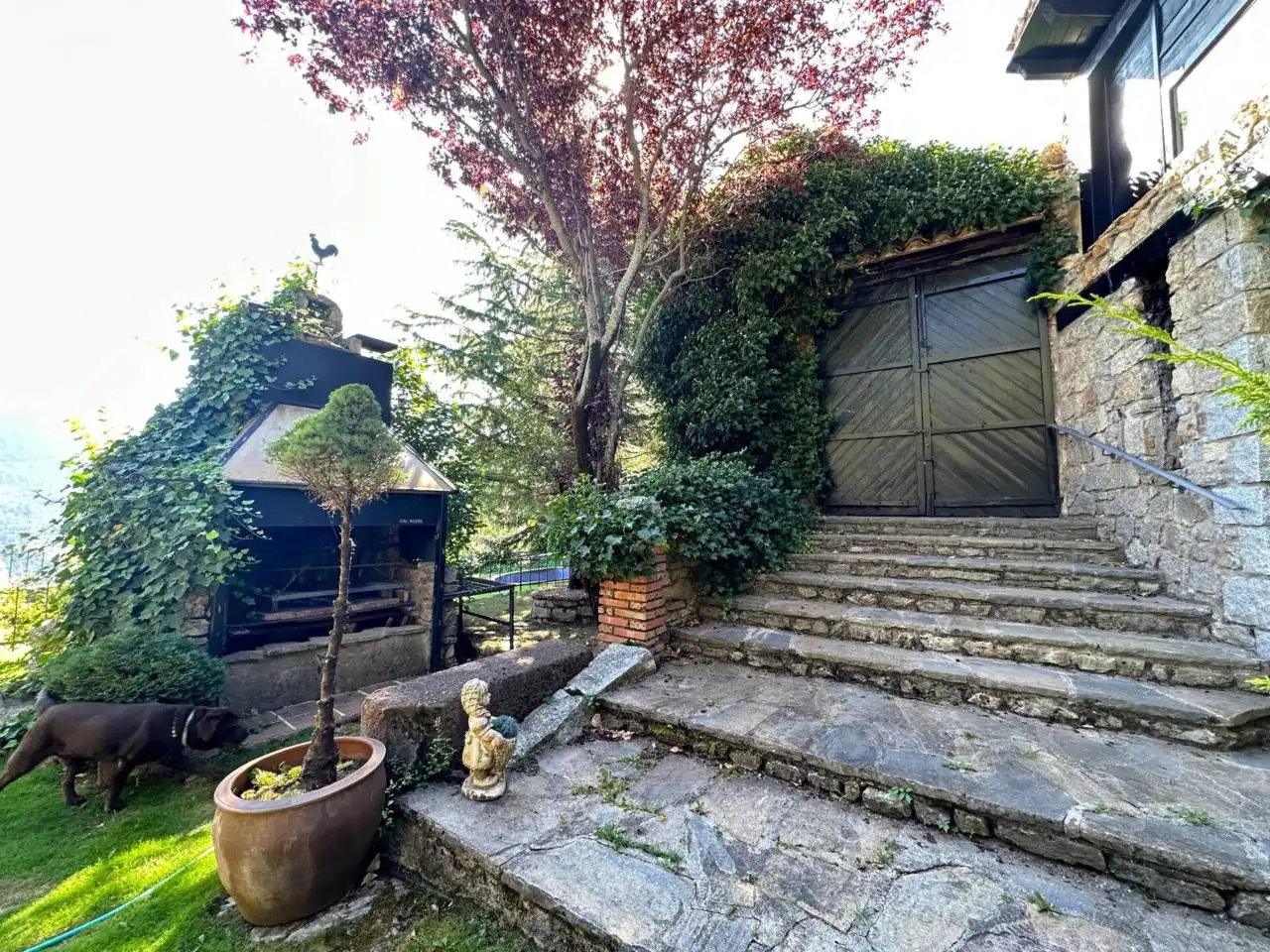 Garden of Houses for sale in Montellà i Martinet  with Heating, Private garden and Parquet flooring