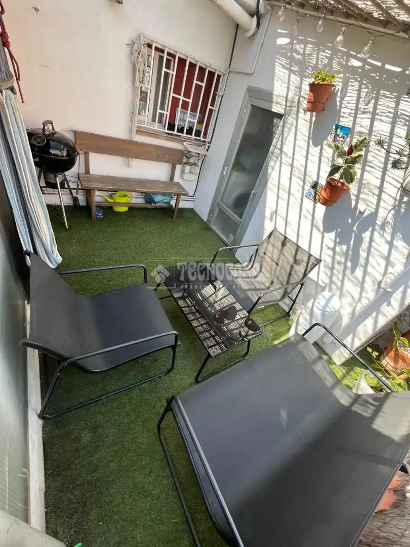 Terrasse von Wohnung zum Verkauf in  Barcelona Capital mit Parkett und Terrasse