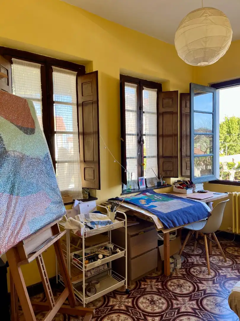 Dormitori de Casa o xalet en venda en Castrillón amb Calefacció, Jardí privat i Terrassa