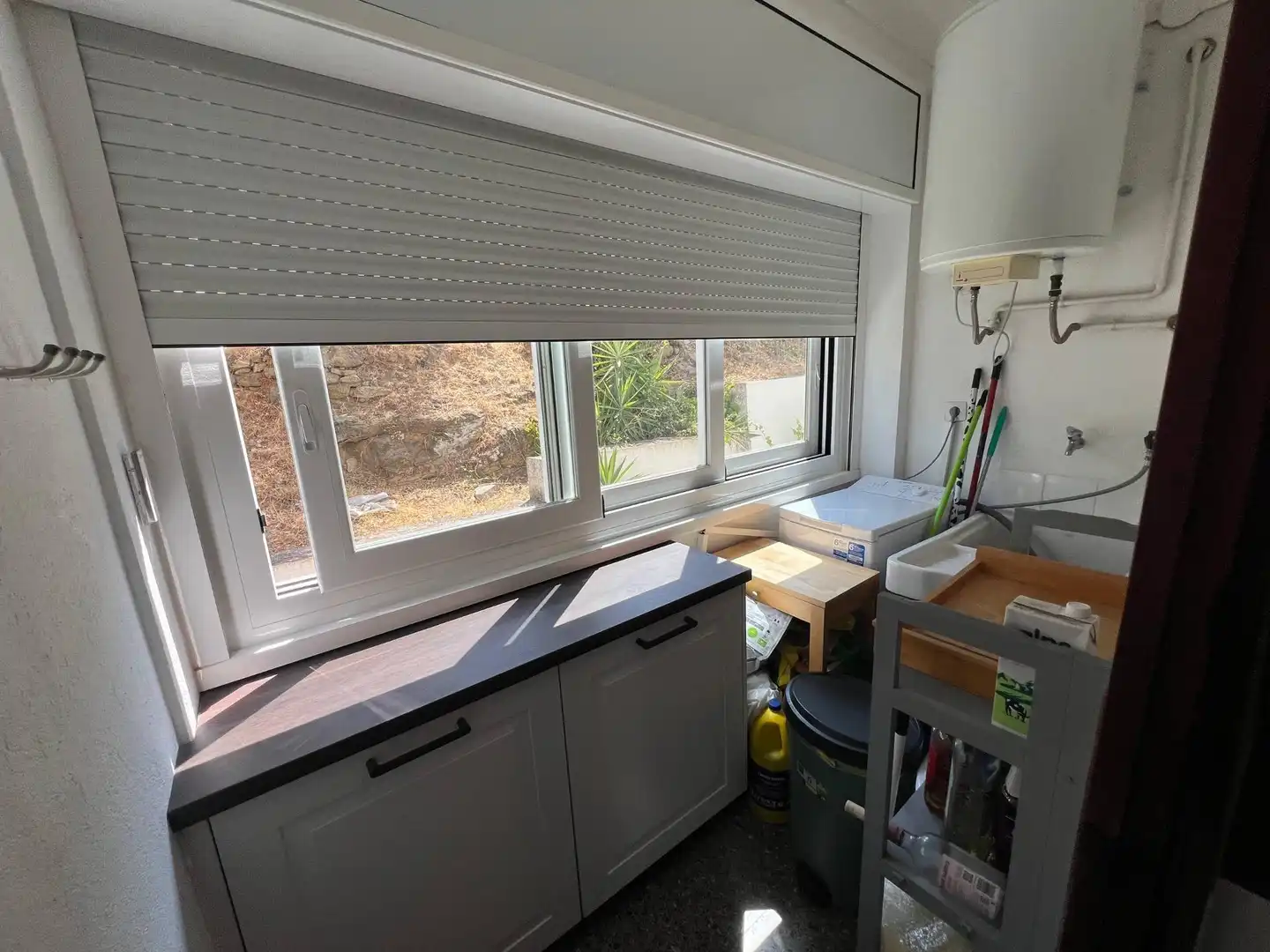 Kitchen of Flat for sale in Roses  with Terrace and Furnished