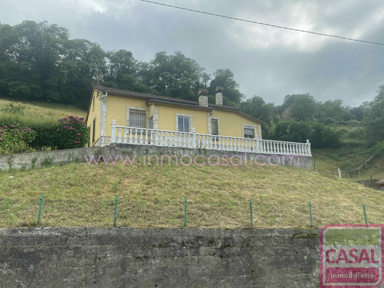 Exterior view of House or chalet for sale in Aller  with Heating, Terrace and Storage room