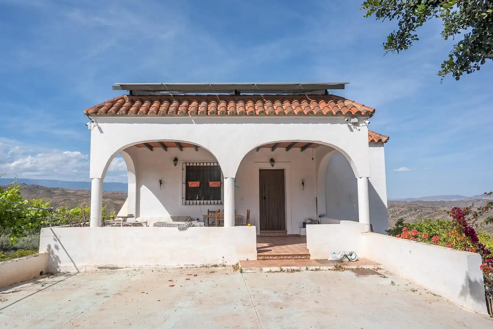 Vista exterior de Casa o chalet en venta en Alhama de Almería con Jardín privado y Terraza