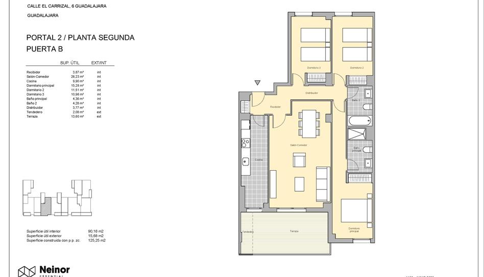 Foto 1 de Pis en venda a   Calle el Carrizal, 6, Las Cañas, Guadalajara