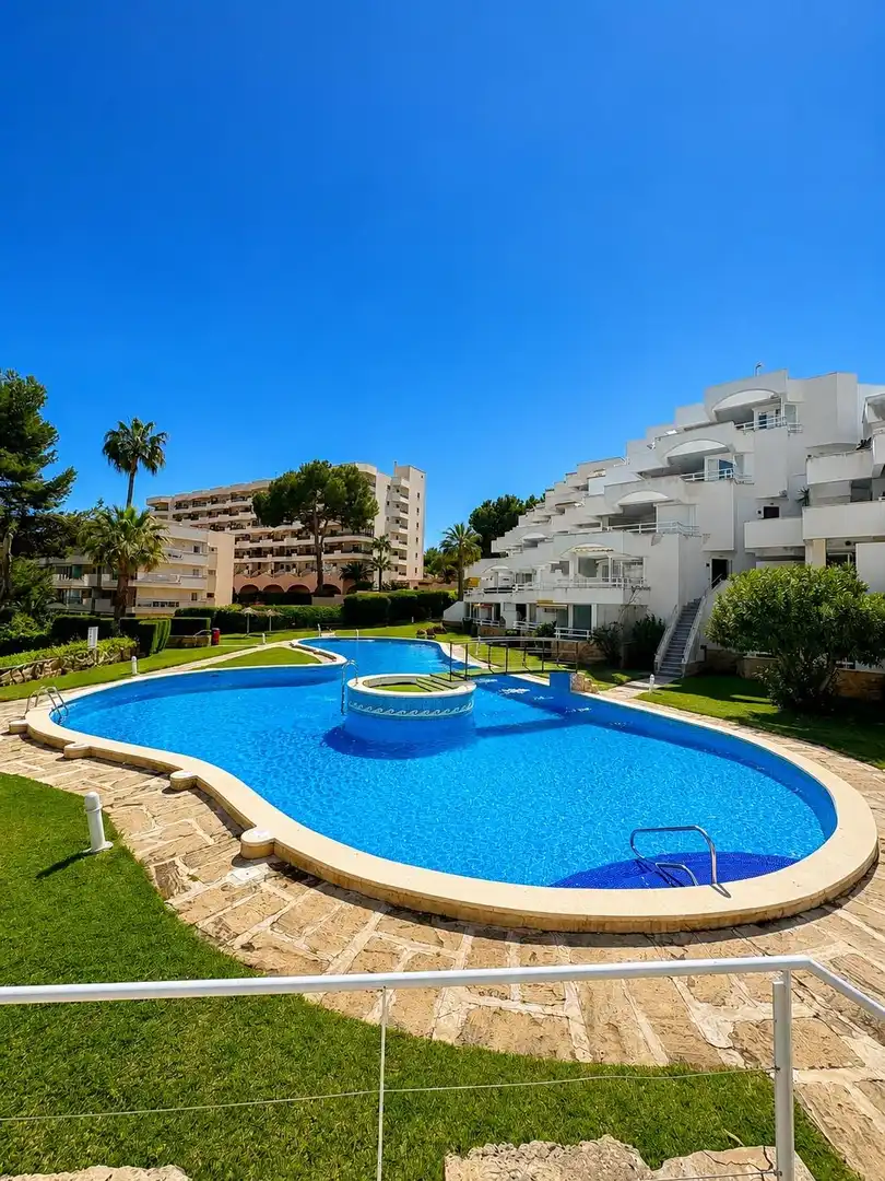 Piscina de Casa adosada en venda en Calvià amb Jardí privat, Terrassa i Piscina comunitària