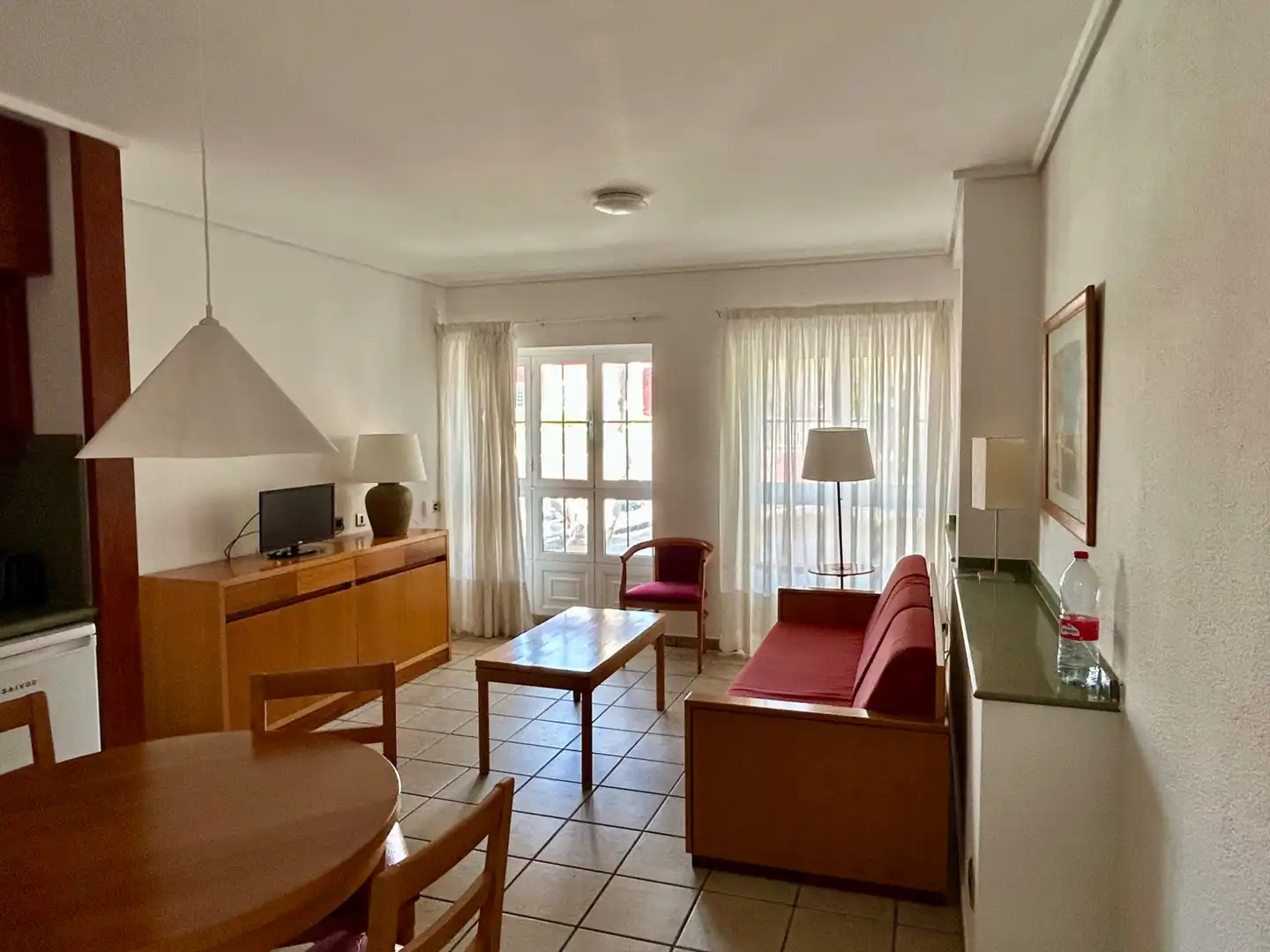 Wohnzimmer von Wohnungen zur Miete in Santa Brígida mit Möbliert, Ofen und Balkon