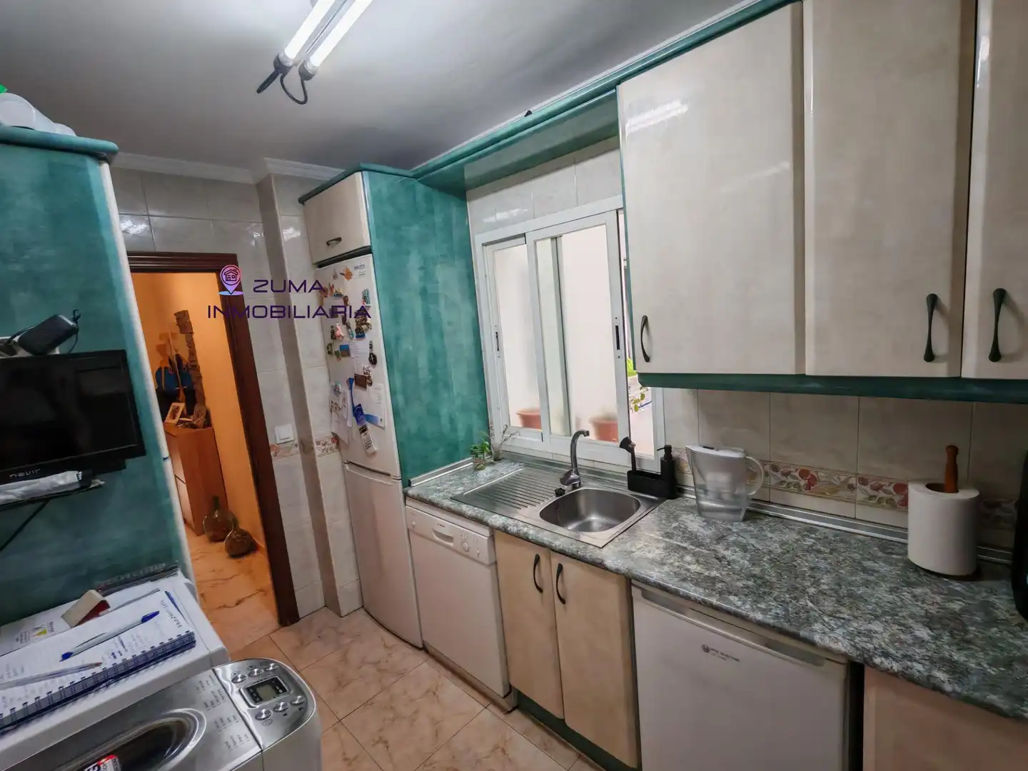 Cuina de Pis en venda en Málaga amb Aire condicionat, Calefacció i Terrassa