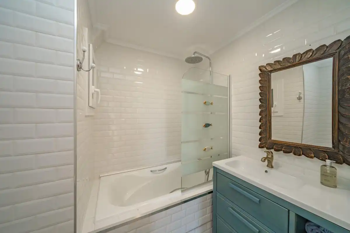 Bathroom of Flat for sale in Jávea / Xàbia  with Air Conditioner, Heating and Storage room