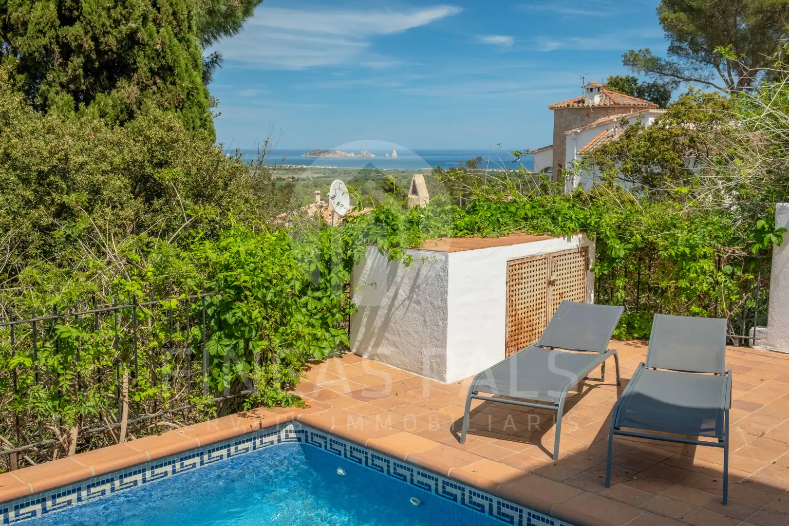 Jardín de Casa adosada en venta en Pals con Aire acondicionado, Calefacción y Jardín privado
