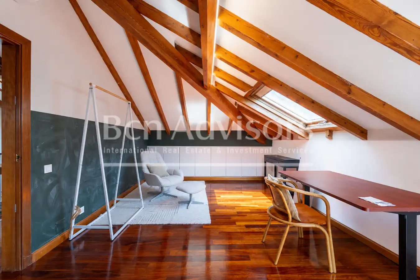 Dormitori de Casa o xalet de lloguer en Barcelona amb Aire condicionat, Calefacció i Jardí privat