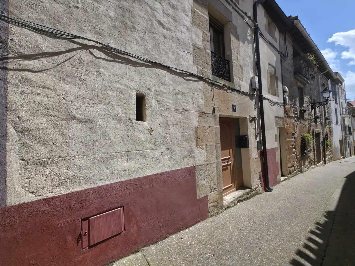 Vista exterior de Casa o chalet en venta en Torralba del Río con Calefacción y Amueblado