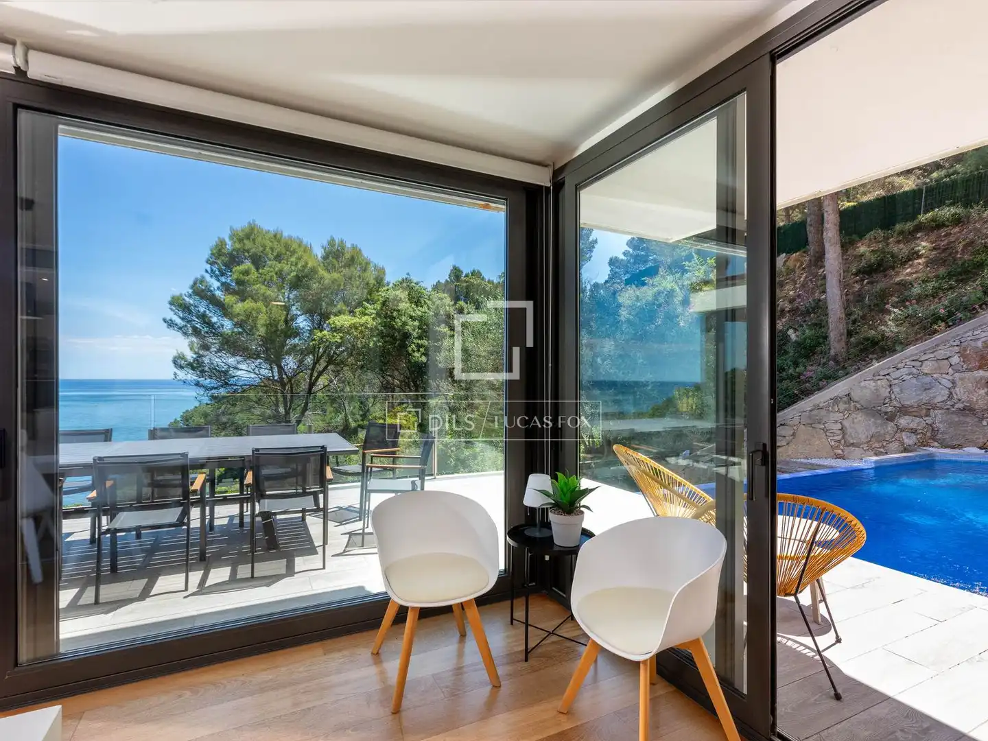 Terrasse von Haus oder Chalet zum Verkauf in Begur mit Klimaanlage, Heizung und Privatgarten
