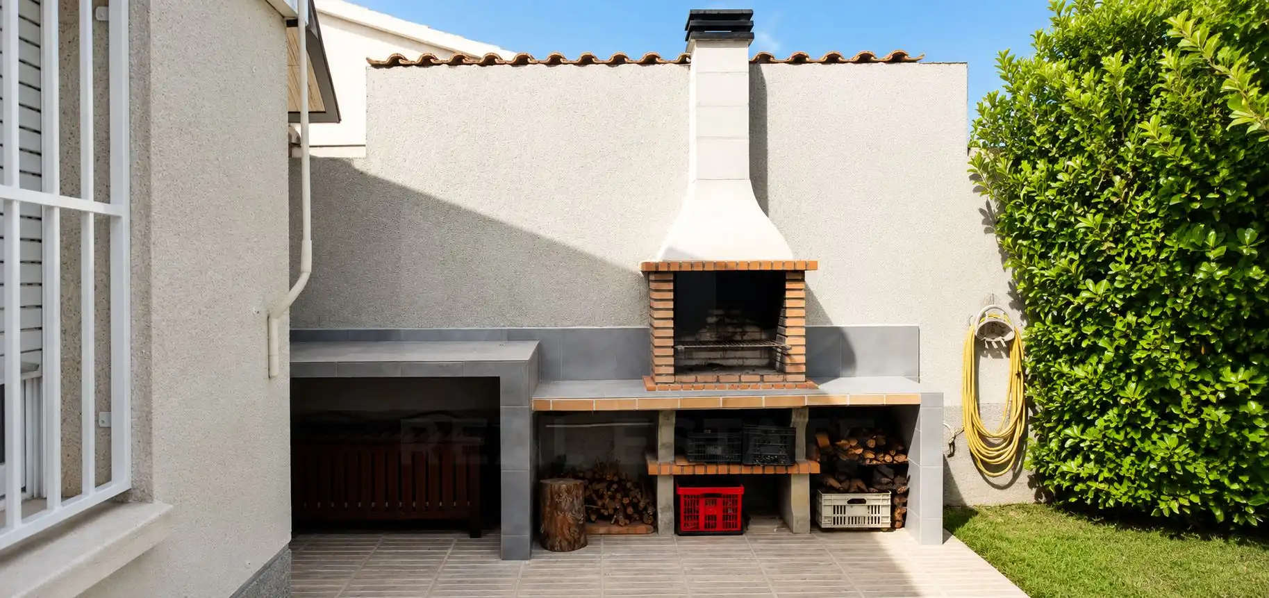 Terraza de Casa adosada en venta en Cubelles con Aire acondicionado y Piscina