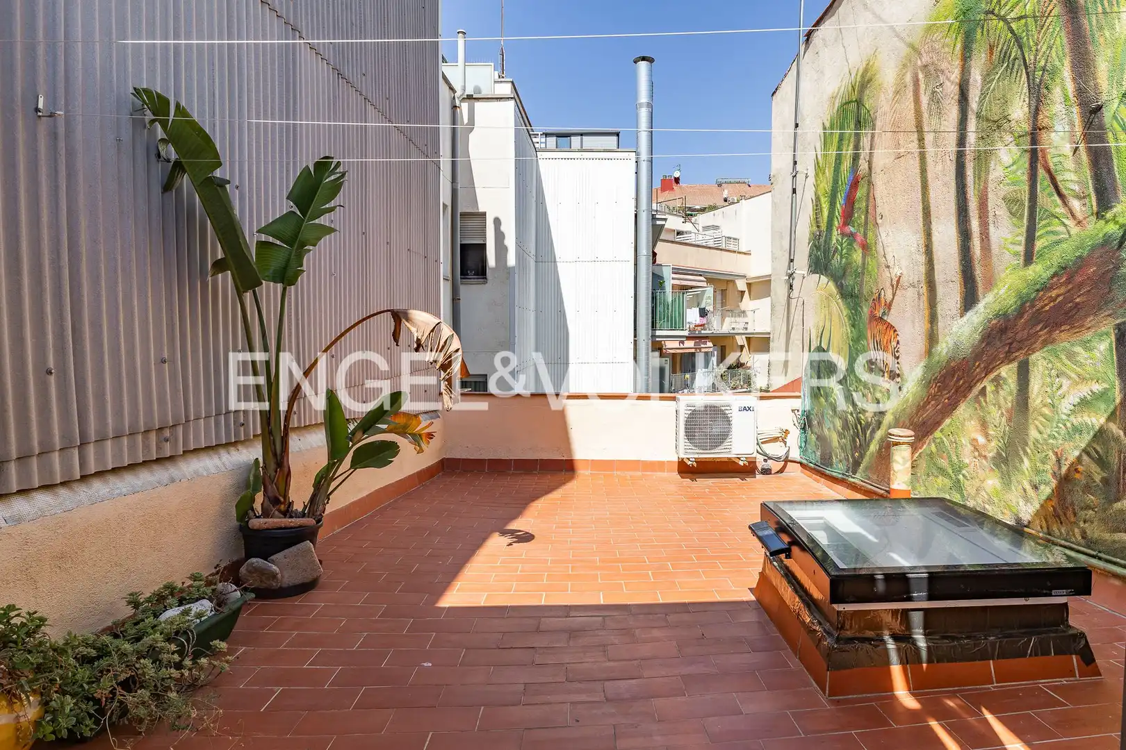 Terraza de Ático en venta en Barcelona con Aire acondicionado, Calefacción y Parquet