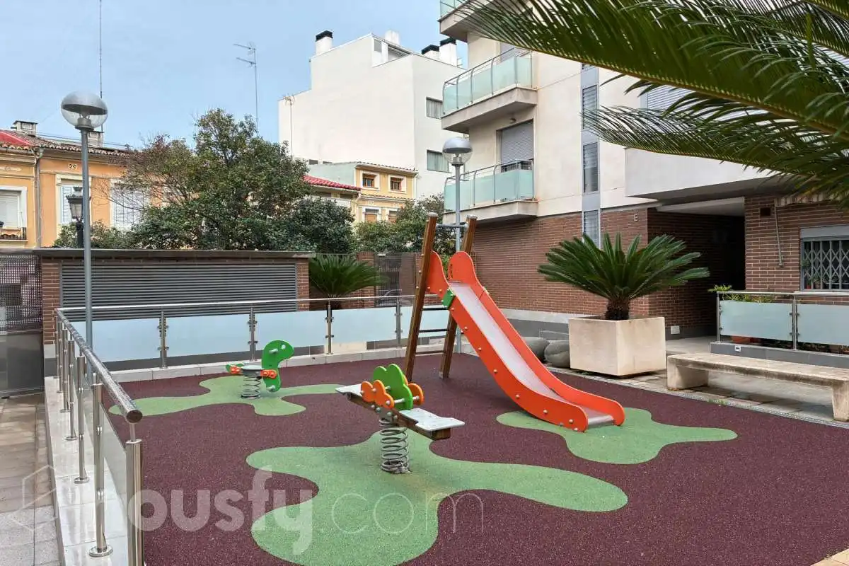 Terrace of Flat for rent in Valencia  with Air Conditioner, Storage room and Balcony