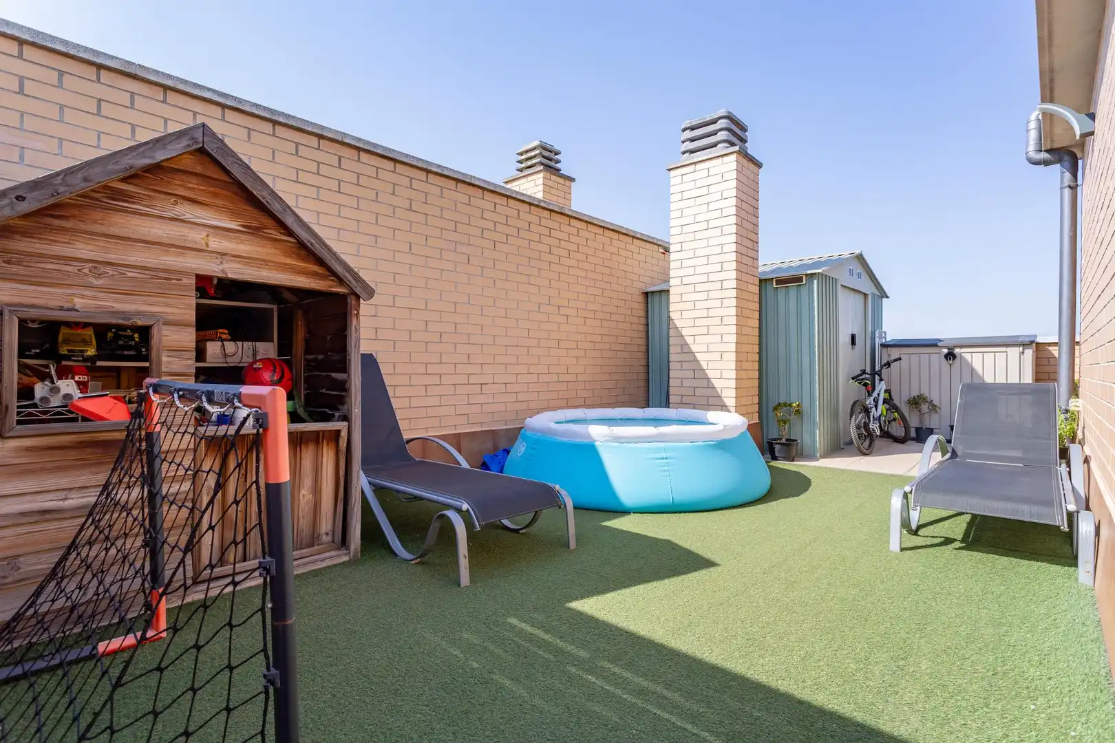 Terrace of Attic for sale in Reus  with Air Conditioner, Private garden and Parquet flooring