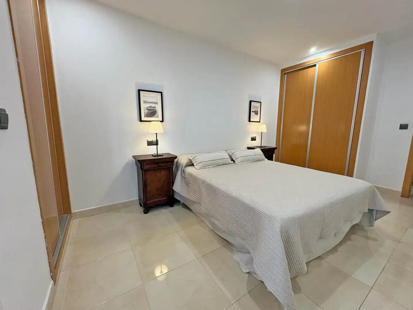 Bedroom of Flat for rent in Santa Pola  with Heating, Terrace and Furnished