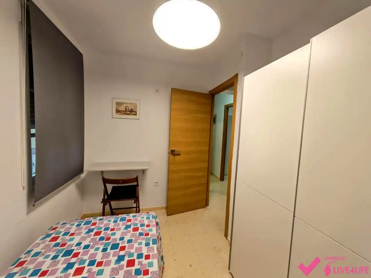 Schlafzimmer von Wohnung zur Miete in Sevilla mit Klimaanlage, Möbliert und Internet