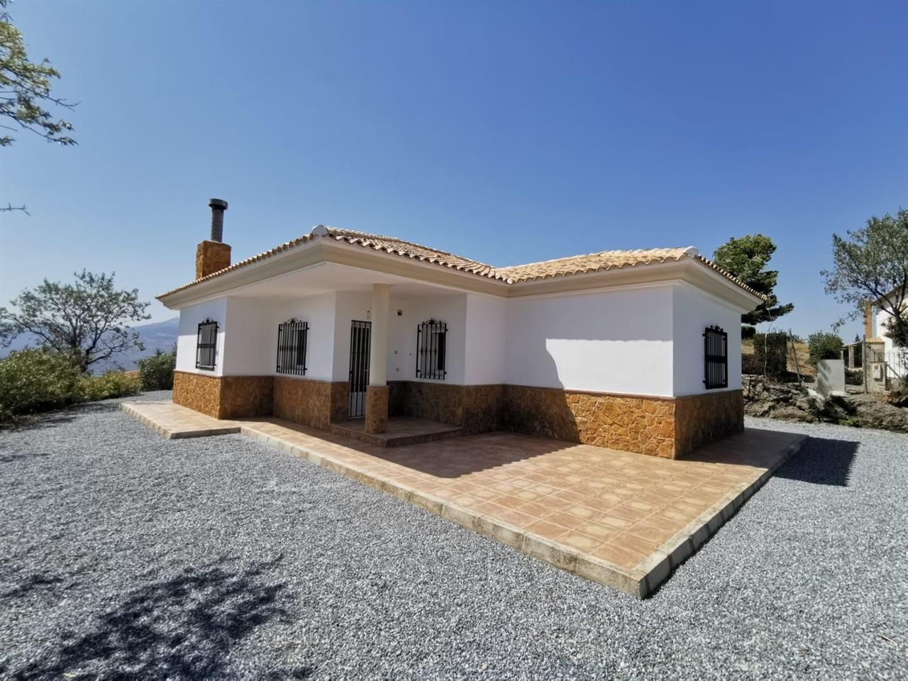 Exterior view of House or chalet for sale in Lúcar  with Private garden