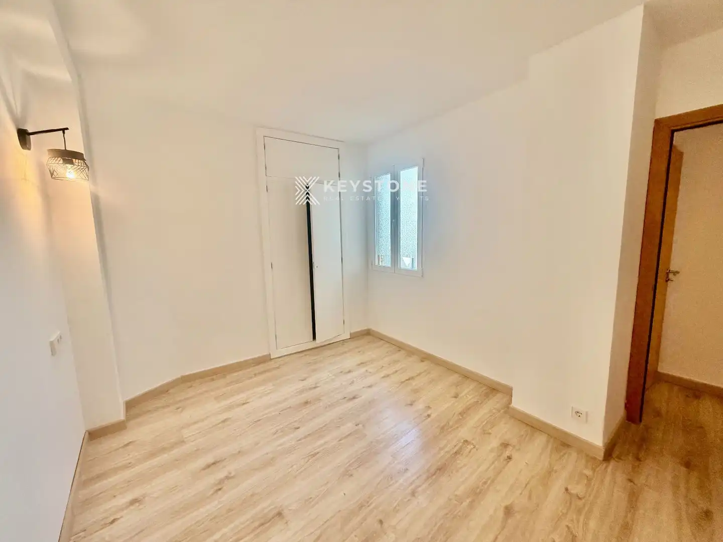 Schlafzimmer von Dachboden zur Miete in  Palma de Mallorca mit Klimaanlage und Terrasse