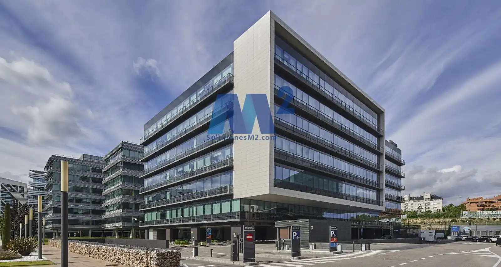 Außenansicht von Büro zur Miete in Madrid