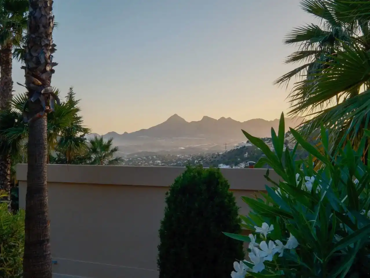 Vista exterior de Casa o chalet en venta en Altea con Aire acondicionado y Piscina