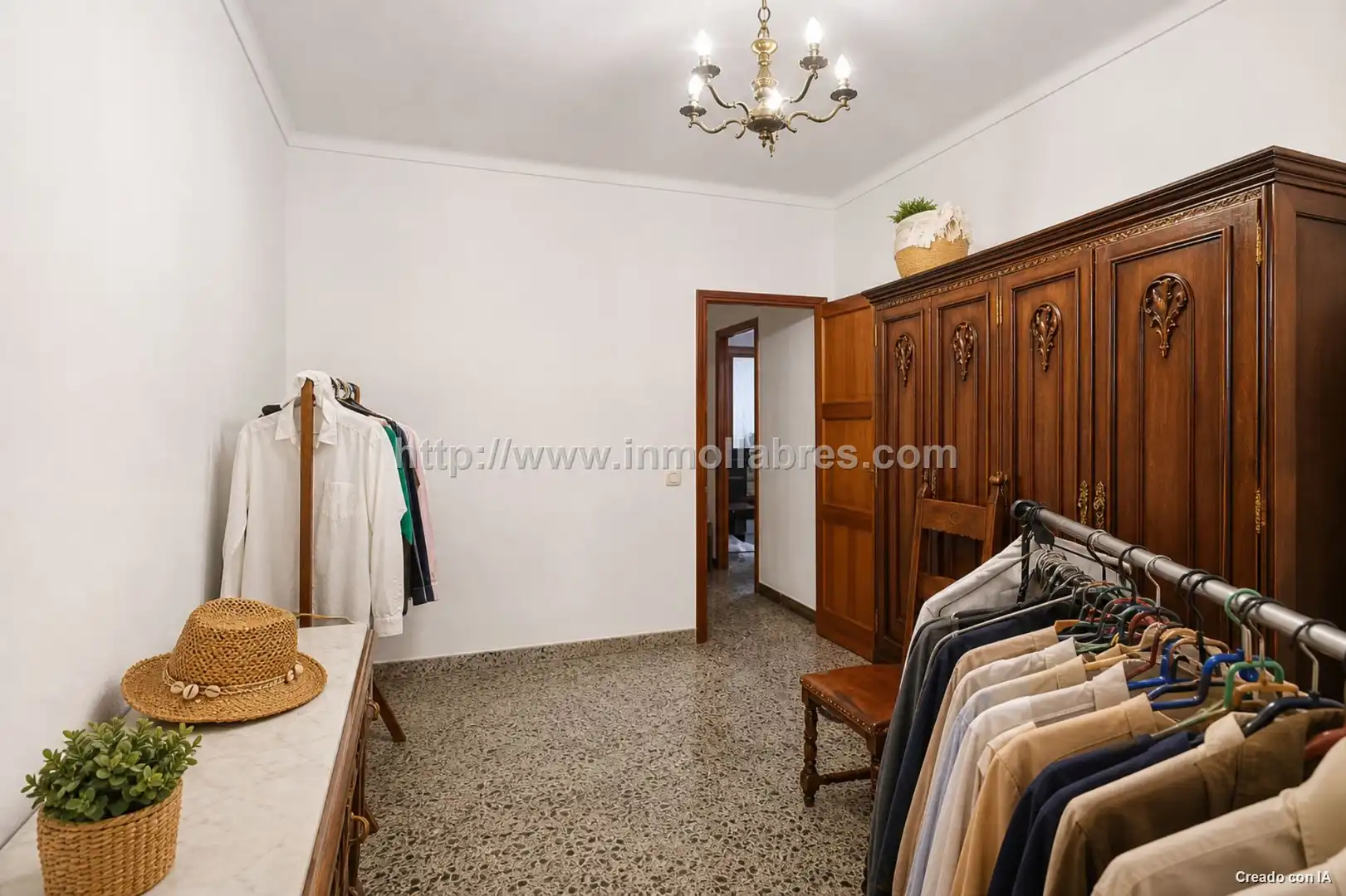 Bedroom of Flat for sale in Inca  with Air Conditioner, Heating and Terrace