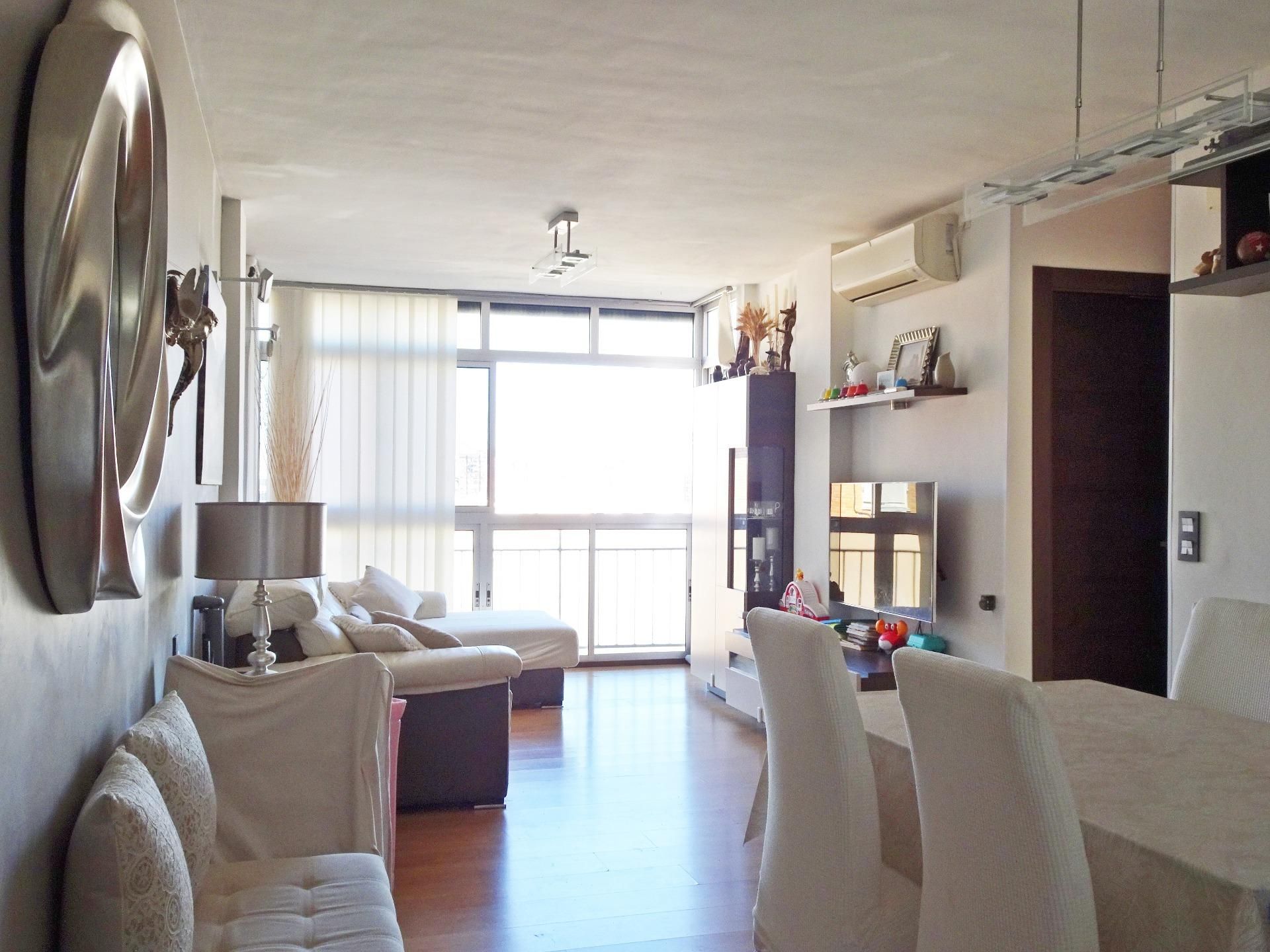 Living room of Flat for sale in Málaga Capital  with Air Conditioner