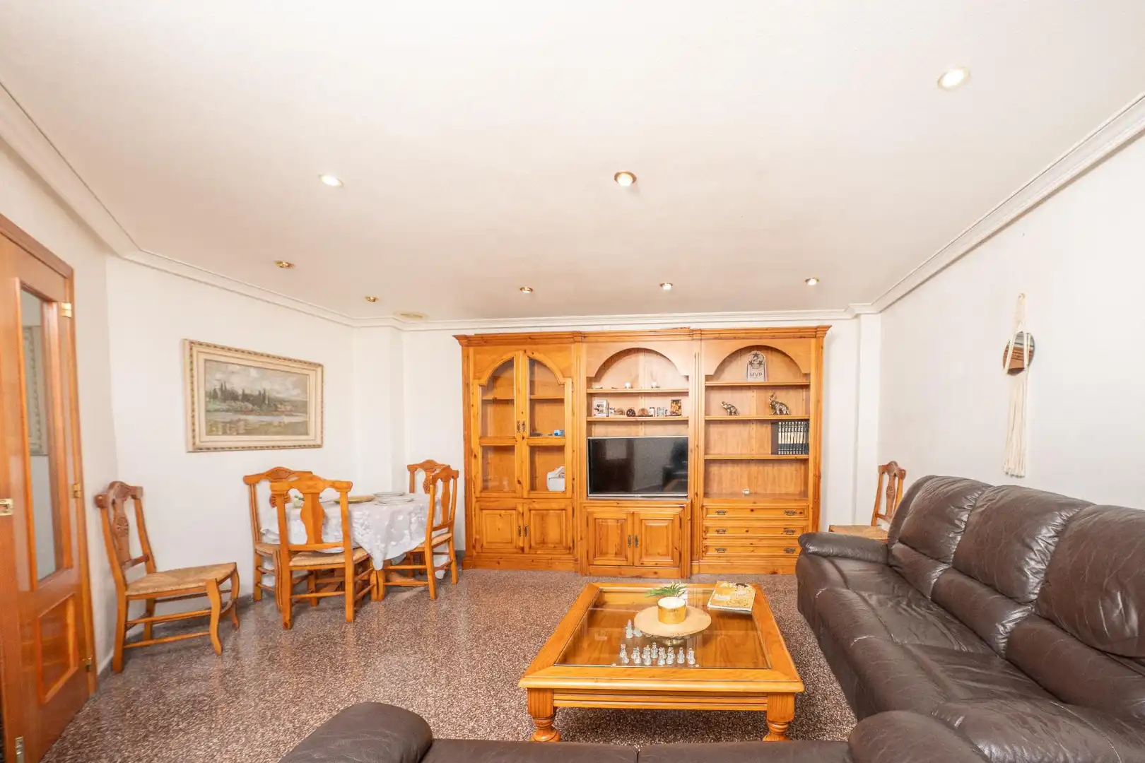 Sala de estar de Piso en venta en Elche / Elx con Aire acondicionado, Terraza y Balcón