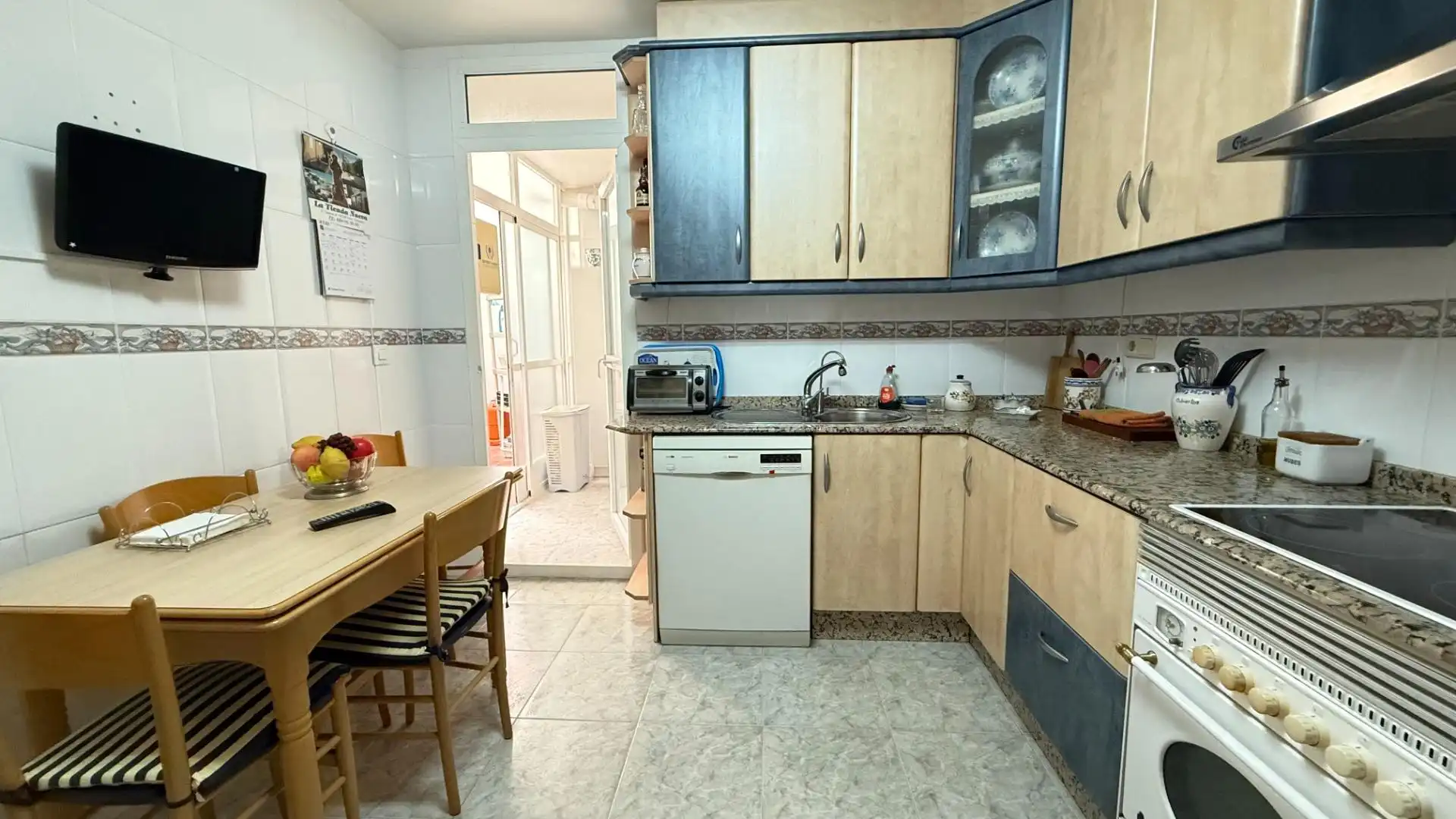Kitchen of Flat for sale in Águilas  with Air Conditioner, Terrace and Storage room