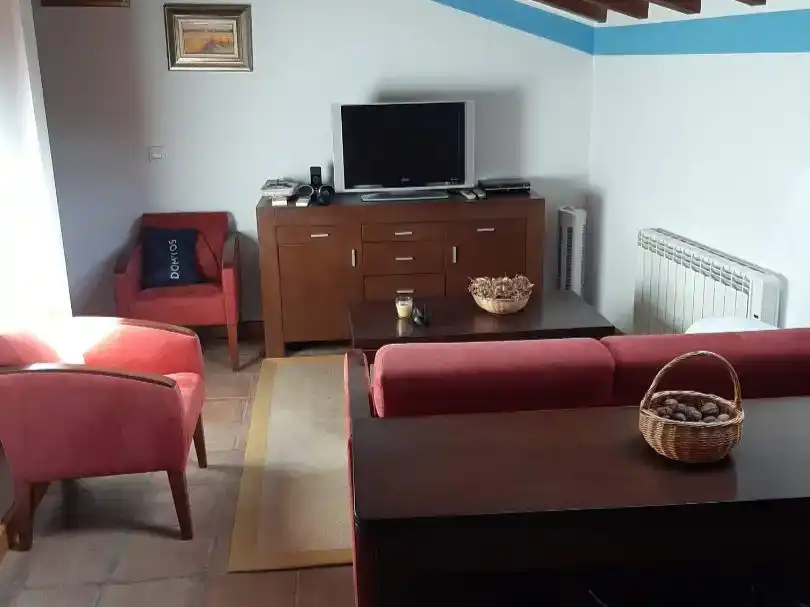 Living room of Flat for sale in La Garganta   with Air Conditioner and Furnished
