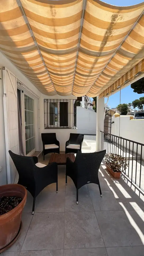 Terraza de Casa o chalet en venta en Mijas con Piscina