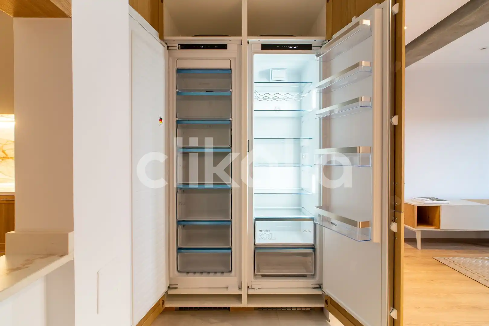 Küche von Wohnung zum Verkauf in Madrid mit Klimaanlage, Heizung und Privatgarten