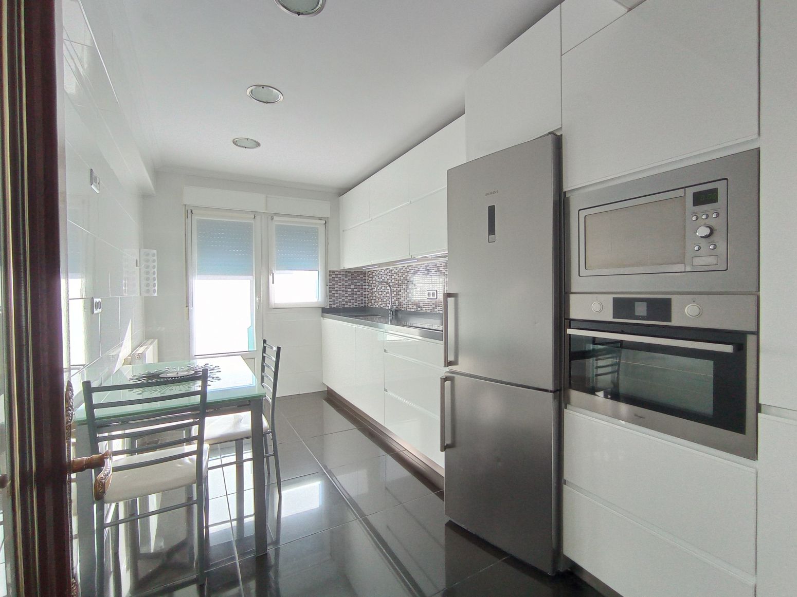 Kitchen of Flat for sale in Etxebarri  with Heating, Terrace and Storage room