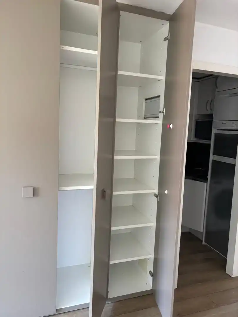 Schlafzimmer von Maisonette zur Miete in  Madrid Capital mit Klimaanlage und Schwimmbad