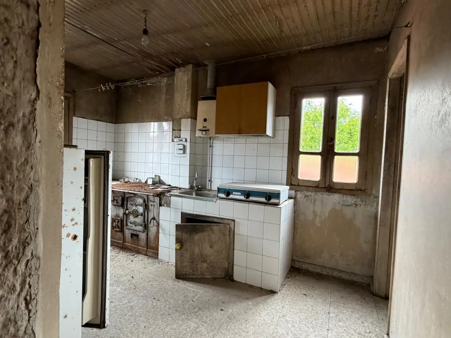 Cuina de Finca rústica en venda en Vilamarín amb Balcó