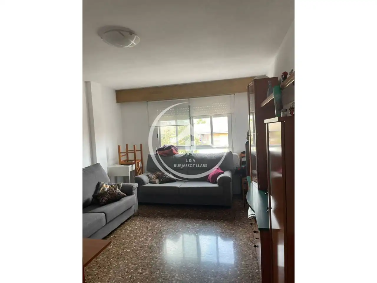 Living room of Flat for rent in Burjassot  with Furnished and Balcony