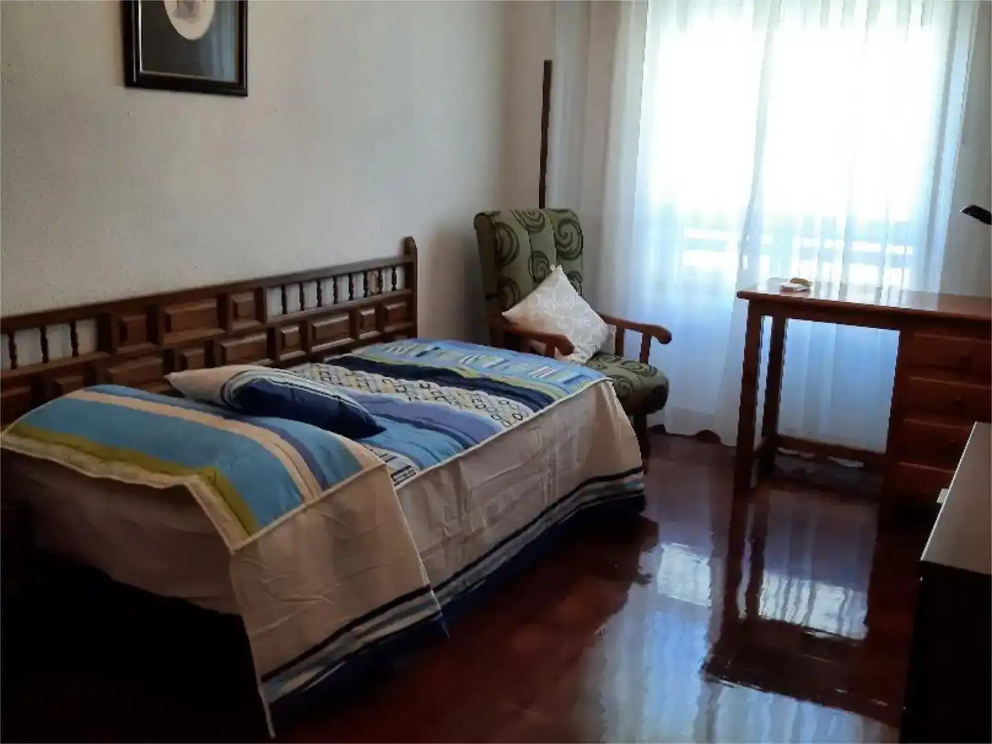 Habitación de Piso para compartir en Madrid con Parquet, Amueblado y Balcón