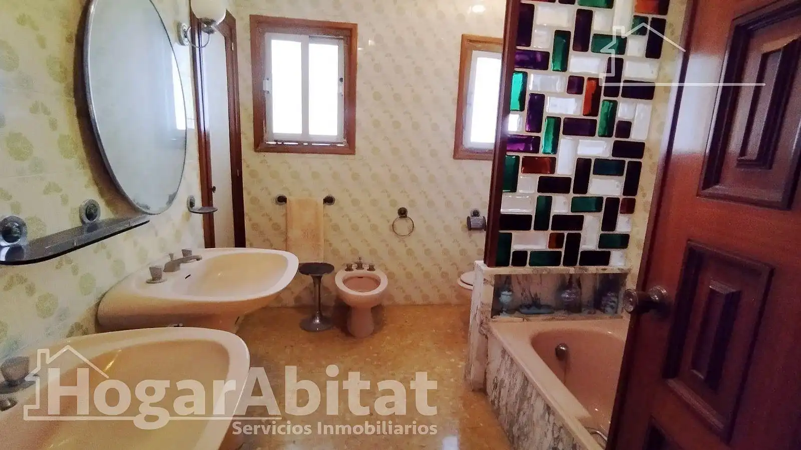 Badezimmer von Wohnung zum Verkauf in L'Olleria mit Terrasse und Balkon