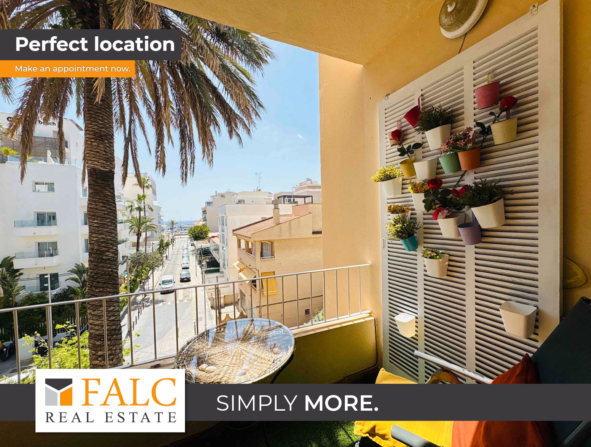 Terrassa de Apartament en venda en  Palma de Mallorca