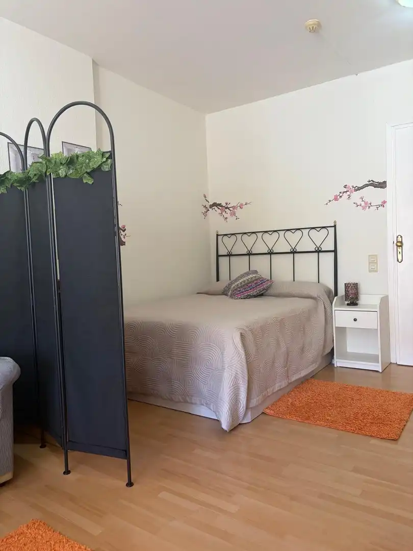 Dormitori de Estudi de lloguer en Puerto de la Cruz amb Parquet, Terrassa i Balcó