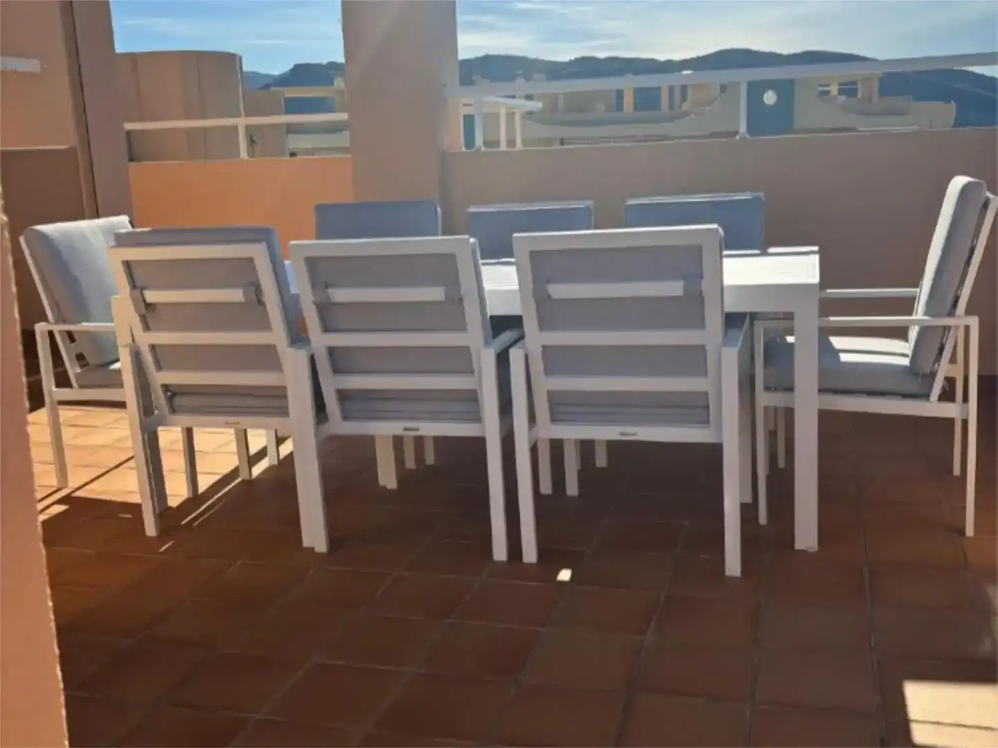 Terrasse von Wohnung zur Miete in Xeraco, Valencia