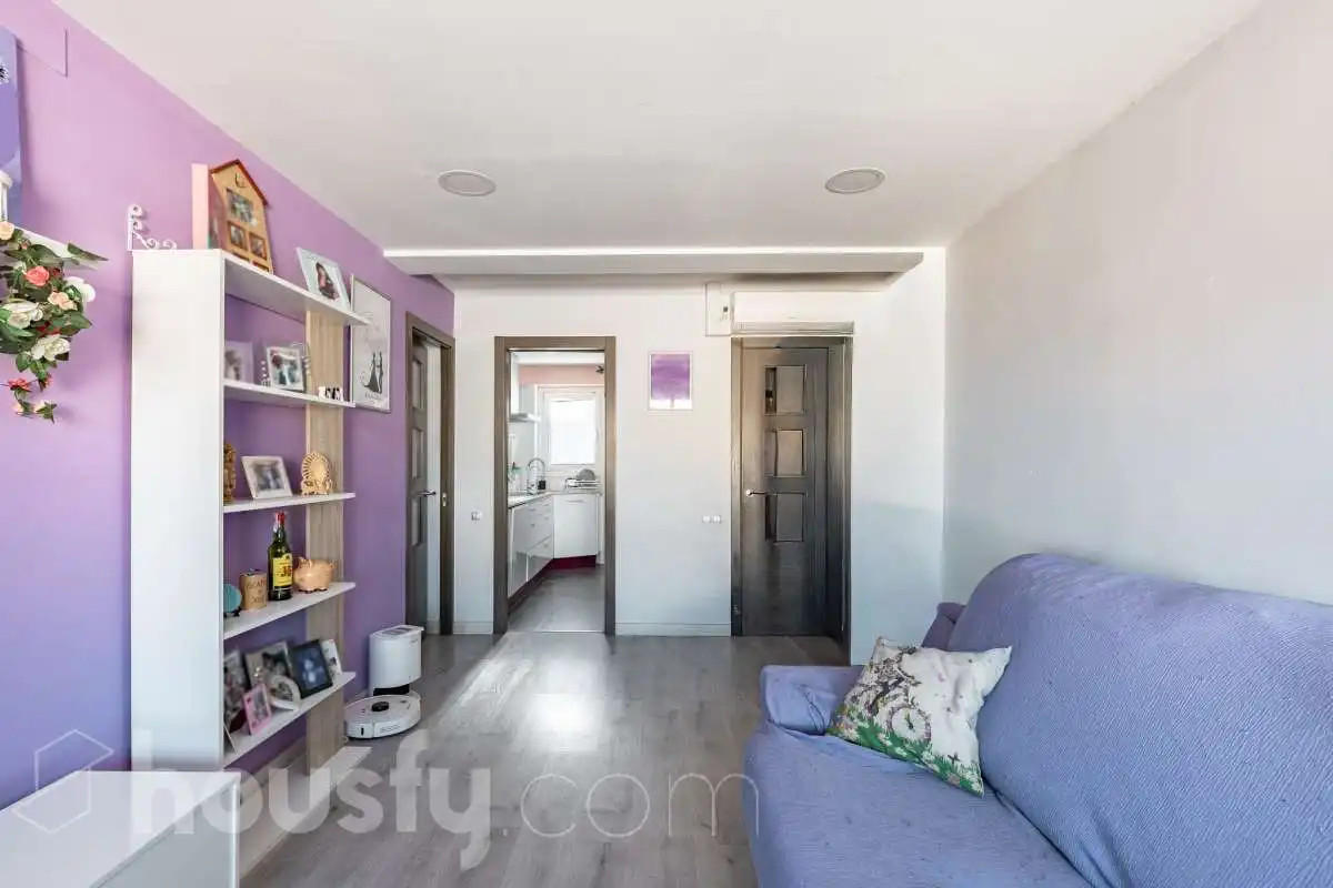 Wohnzimmer von Wohnung zum Verkauf in Rubí mit Klimaanlage, Heizung und Parkett