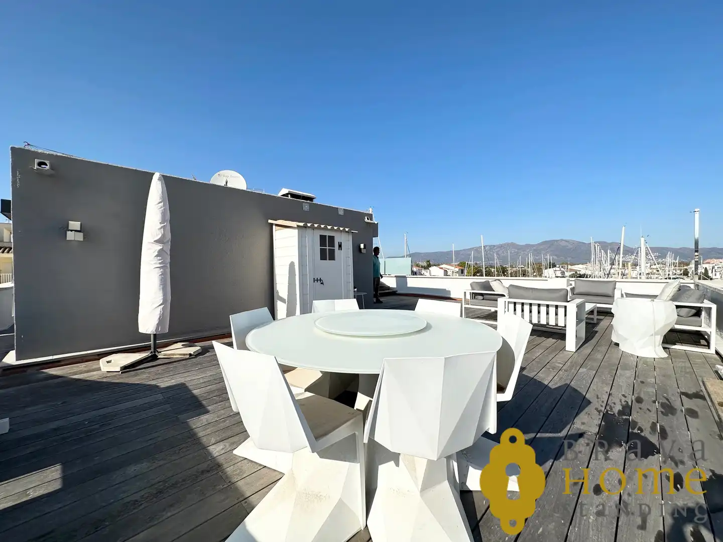 Terraza de Casa o chalet en venta en Empuriabrava con Aire acondicionado, Terraza y Piscina