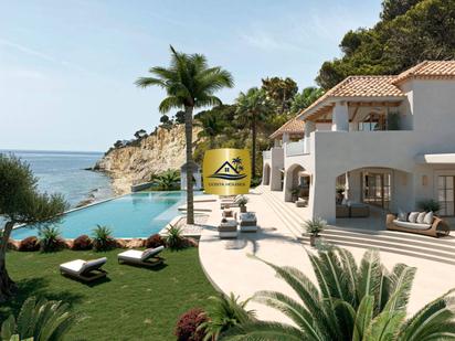 Jardí de Casa o xalet en venda en Moraira amb Aire condicionat, Calefacció i Jardí privat